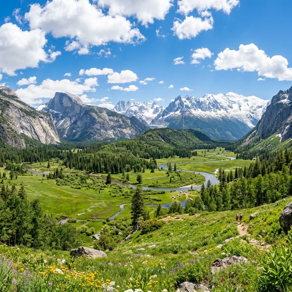 Himachal Landscape Background